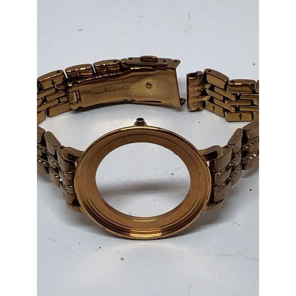 Authentic Fossil Parts Links Band Case Crystal Used 14mm L338 - Picture 5 of 7